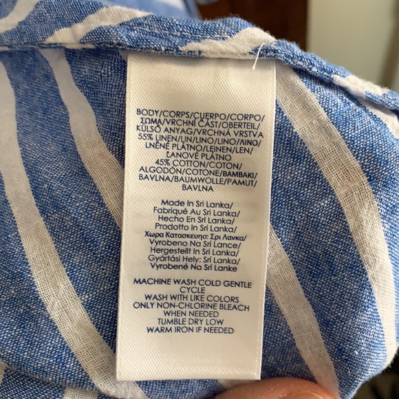 CHAPS Women's Button Front Day Dress S - Picture 10 of 11